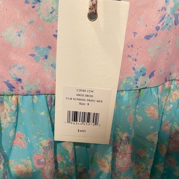 LoveShackFancy Angie Floral Printed Maxi Dress - Picture 6 of 11